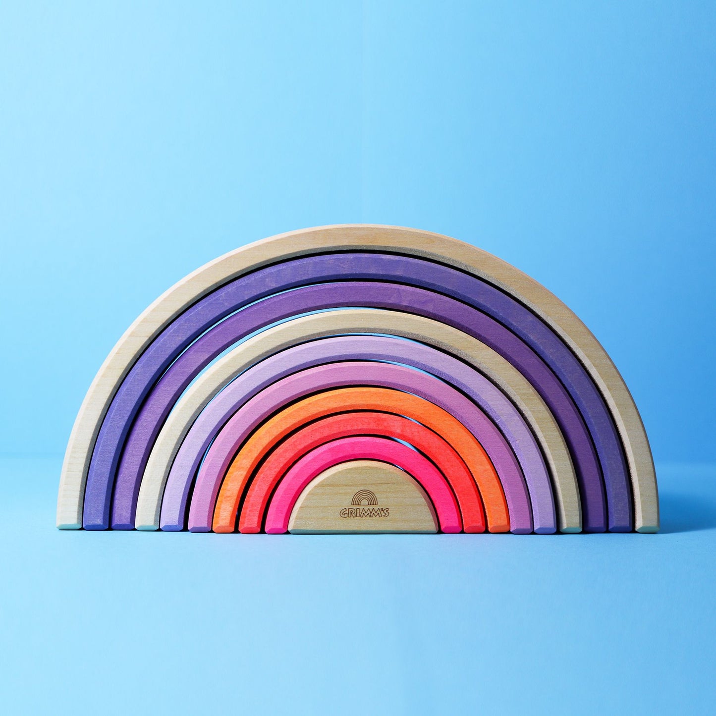 GRIMM'S- Regenboog Neon-pink