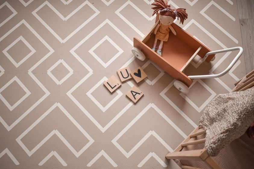 Eeveve - Modern Blocks | Desert Sand- Speelmat