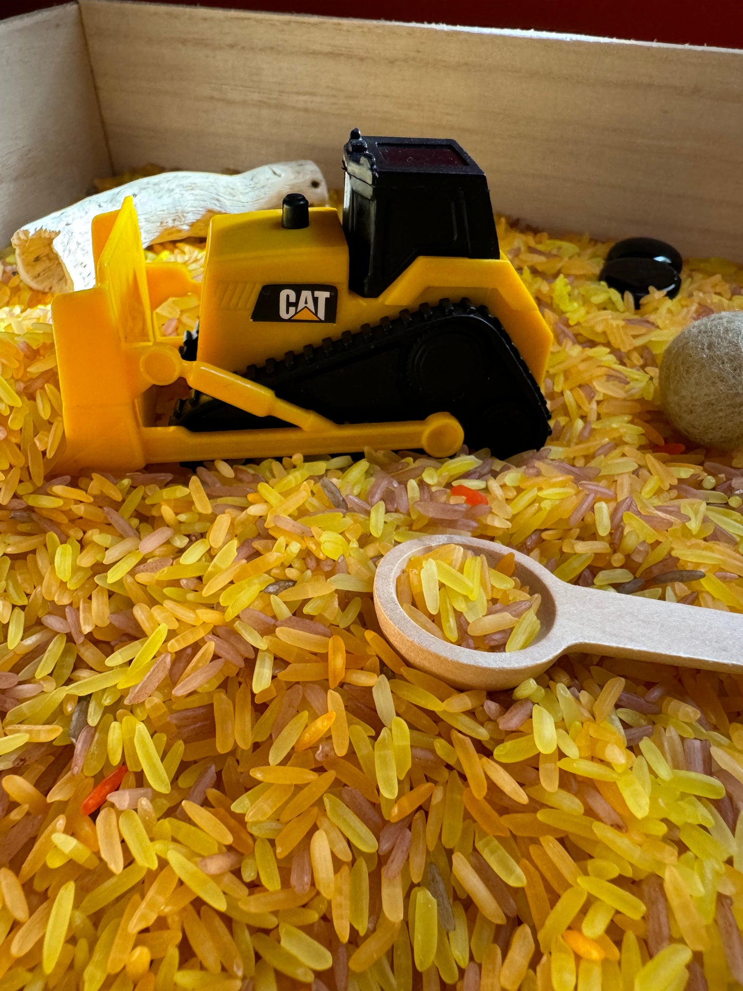 Mini bouwset met speelbak + deksel