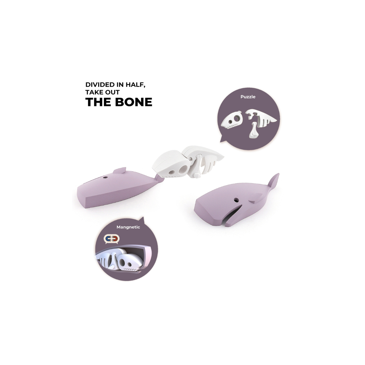 Halftoys – Ocean – Whale