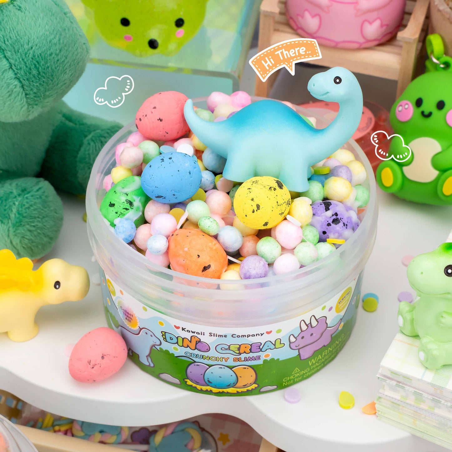 Dino Cereal Crunchy Slijm