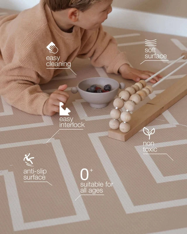 Eeveve - Modern Blocks | Desert Sand- Speelmat