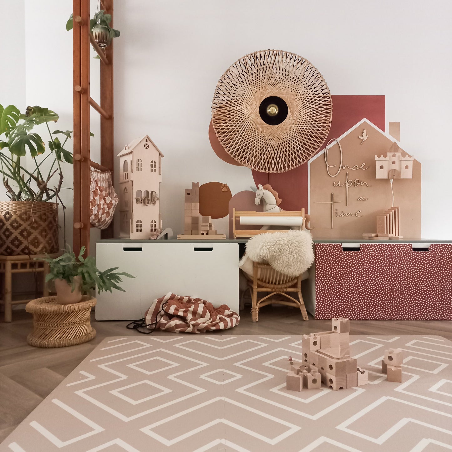 Eeveve - Modern Blocks | Desert Sand- Speelmat