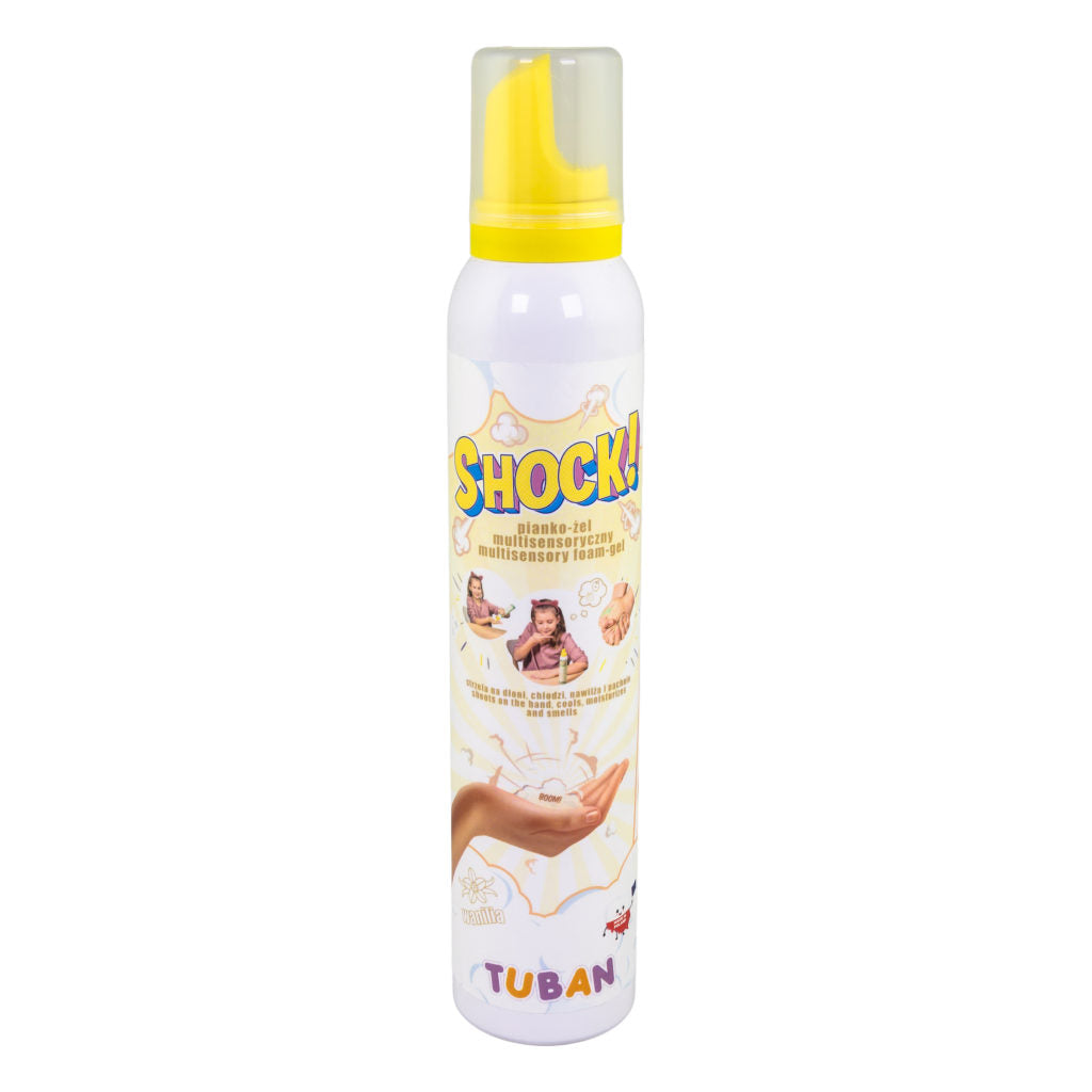 SHOCK! Vanille – Multisensorische Schuimgel – 200 ml