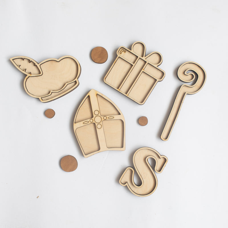 Vulvormen miniset - Sinterklaas