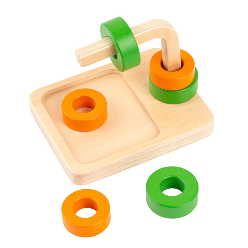 Schuif de ring - Montessori speelgoed