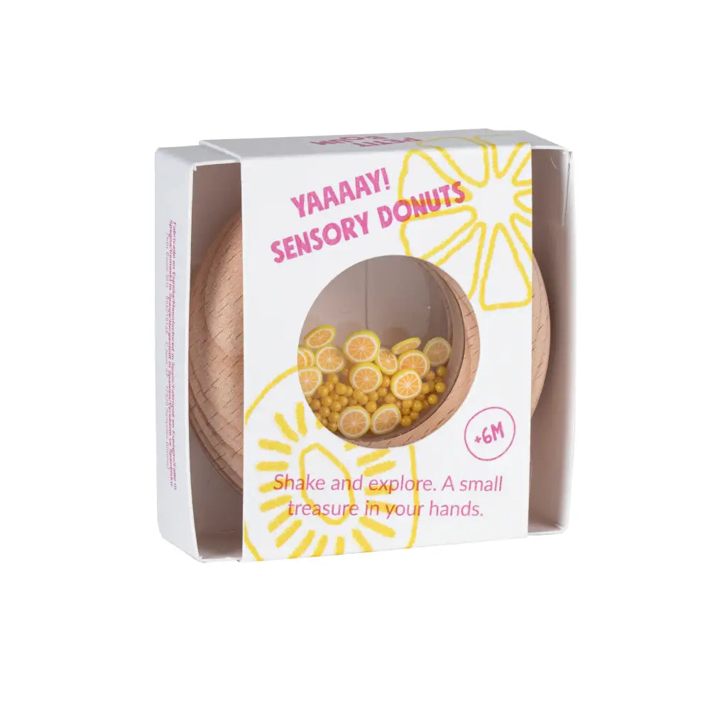 Petit Boum – Sensorische donut | Citroen