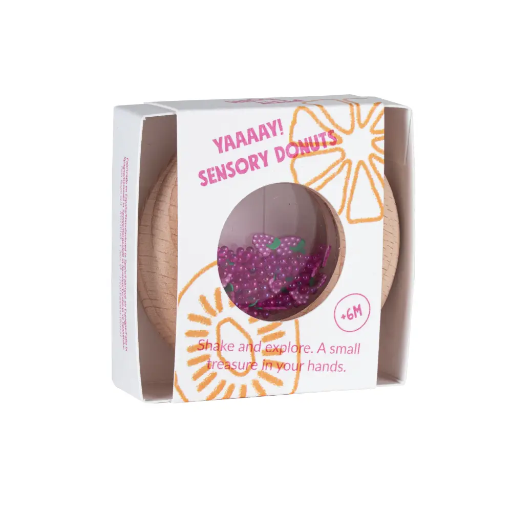 Petit Boum - Sensorische Donut - Druiven