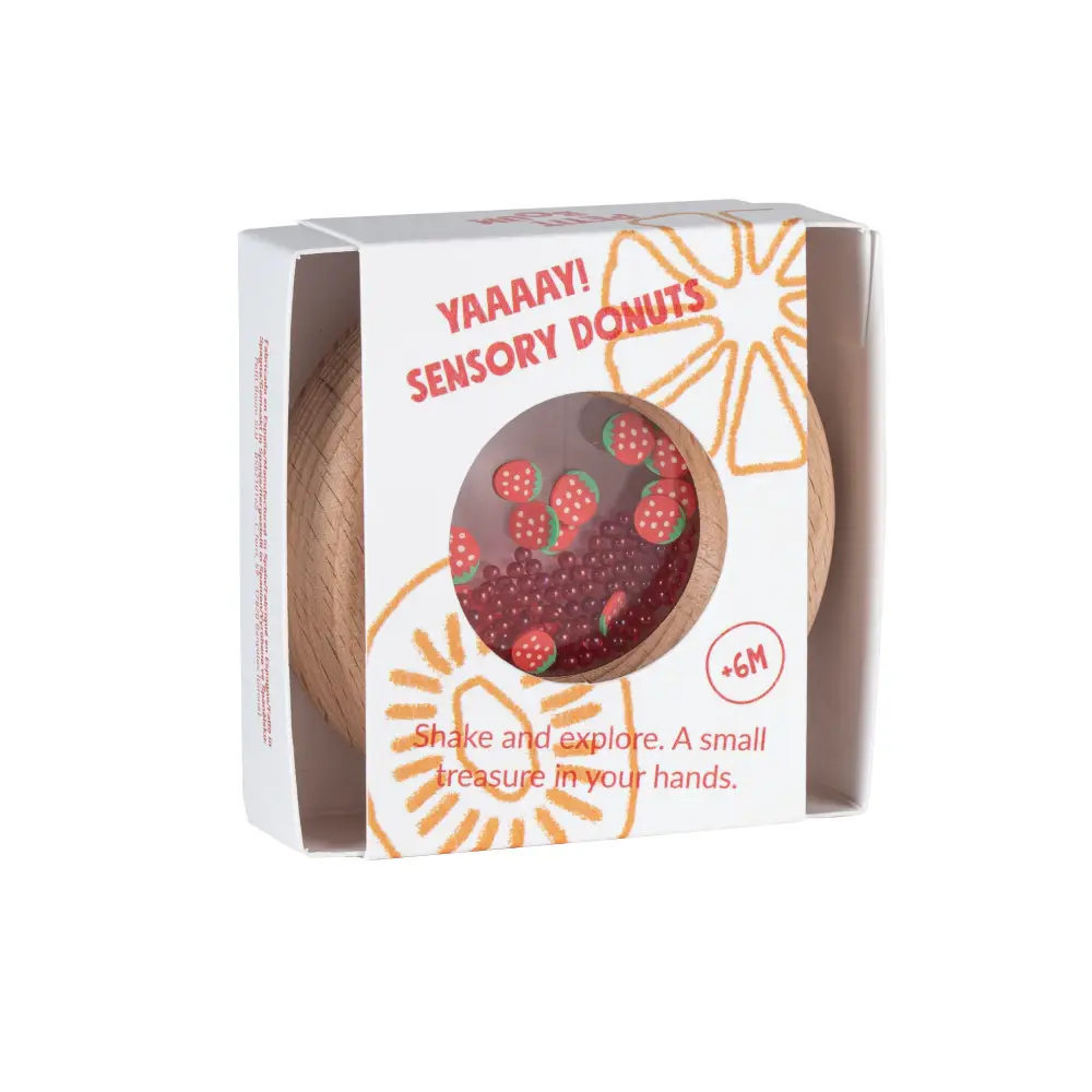 Petit Boum - Sensorische Donut - Aardbei