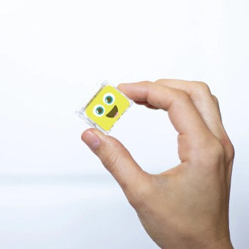 Glo Pals Light Up cubes |Geel - 4 stuks