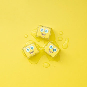 Glo Pals Light Up cubes |Geel - 4 stuks