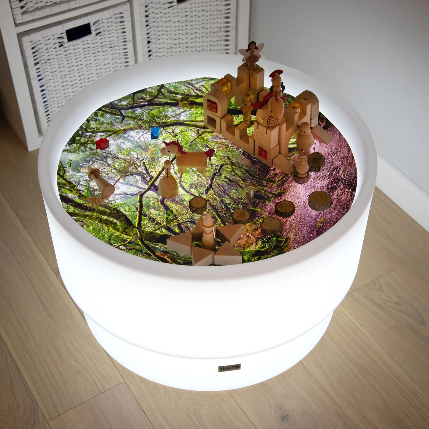 Ronde Speelmat - Bos