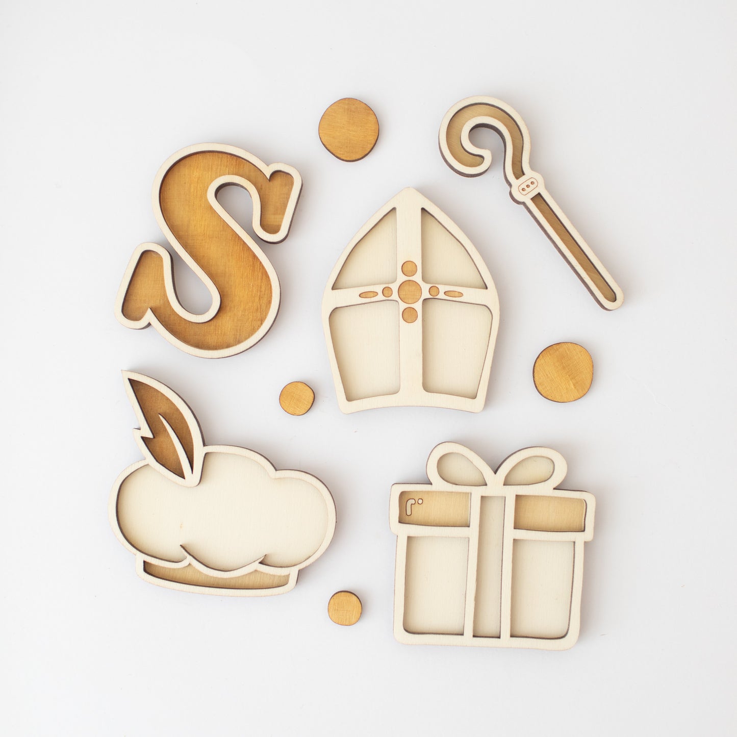 Vulvormen miniset - Sinterklaas