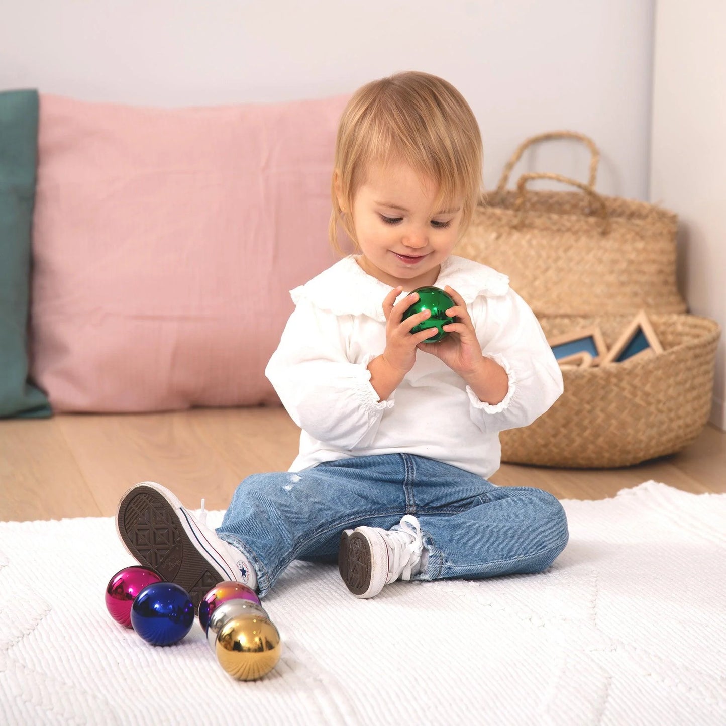 Sensorische kleurenmysterie ballen | 6 stuks