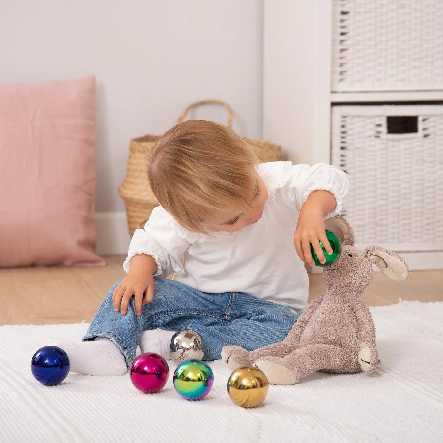 Sensorische kleurenmysterie ballen | 6 stuks