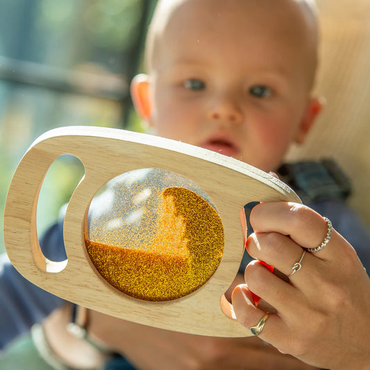 Tickit glitter paneel goud