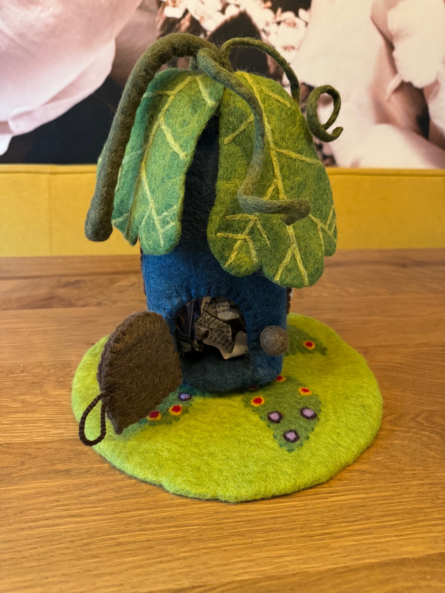 Wolvilten bos huisje