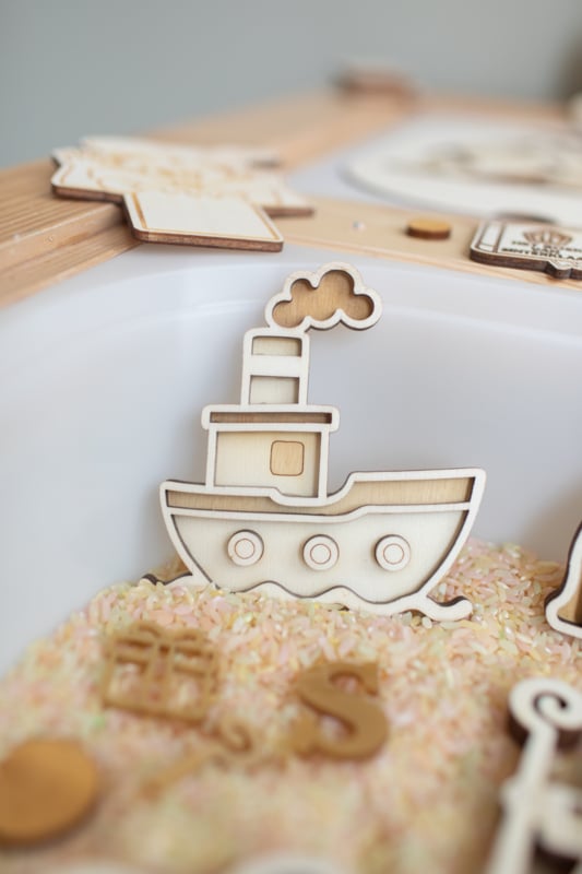 Speeltray miniset - Sint & Piet