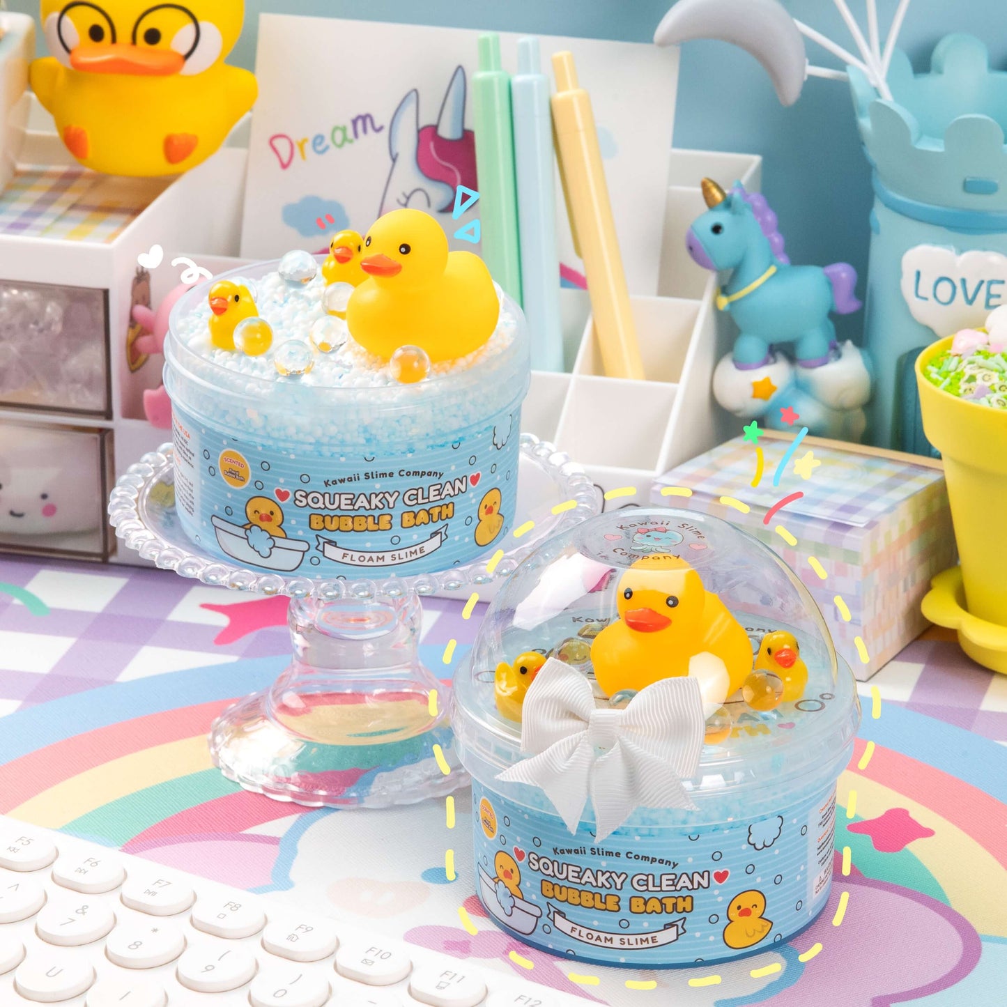 Bubbelbad slijm