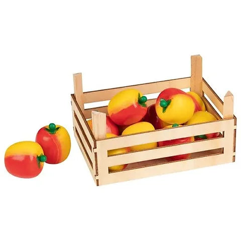 Appeltjes in kistje