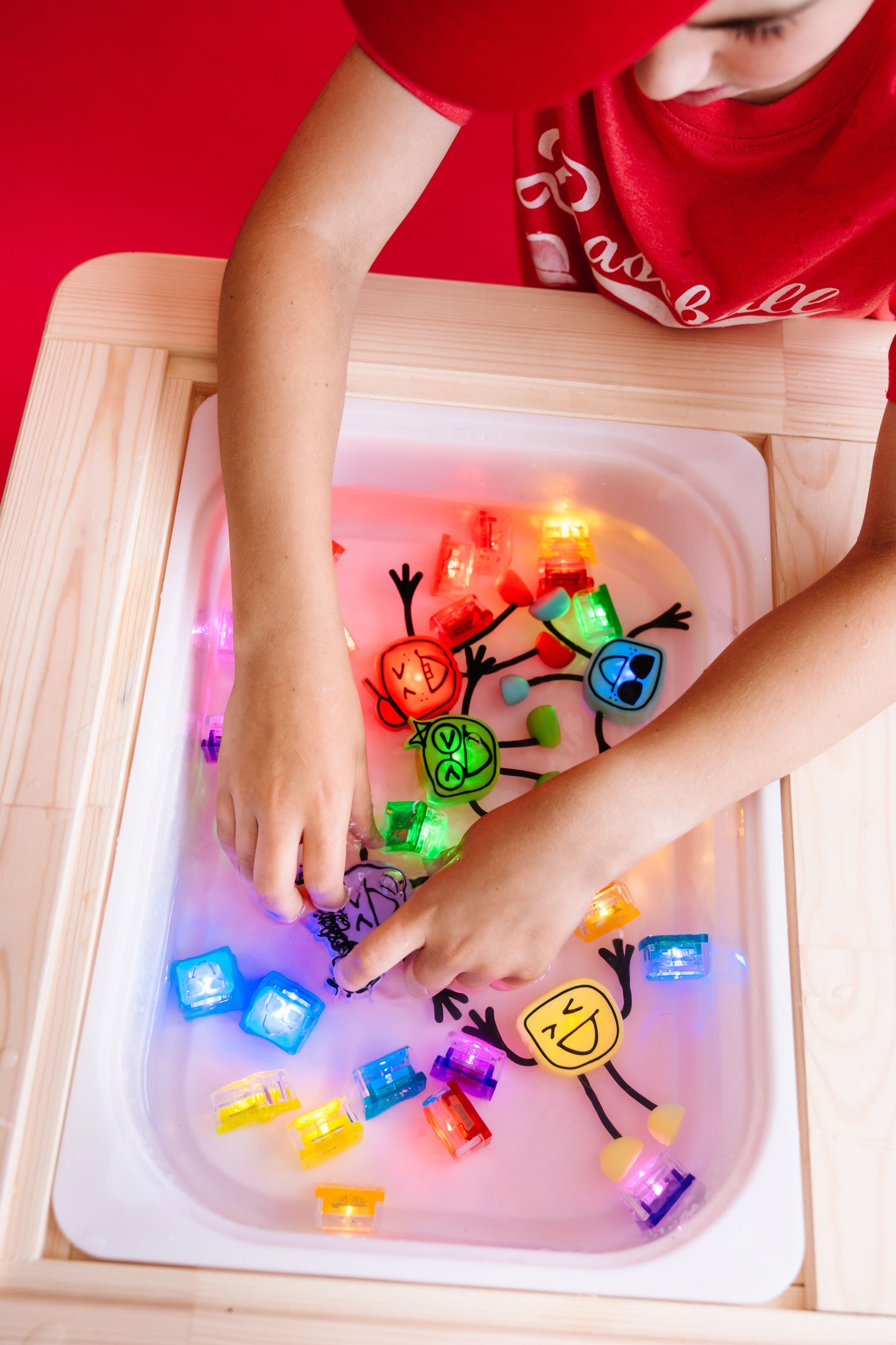 Glo pals - Sammy Light-Up Cubes - 4stuks