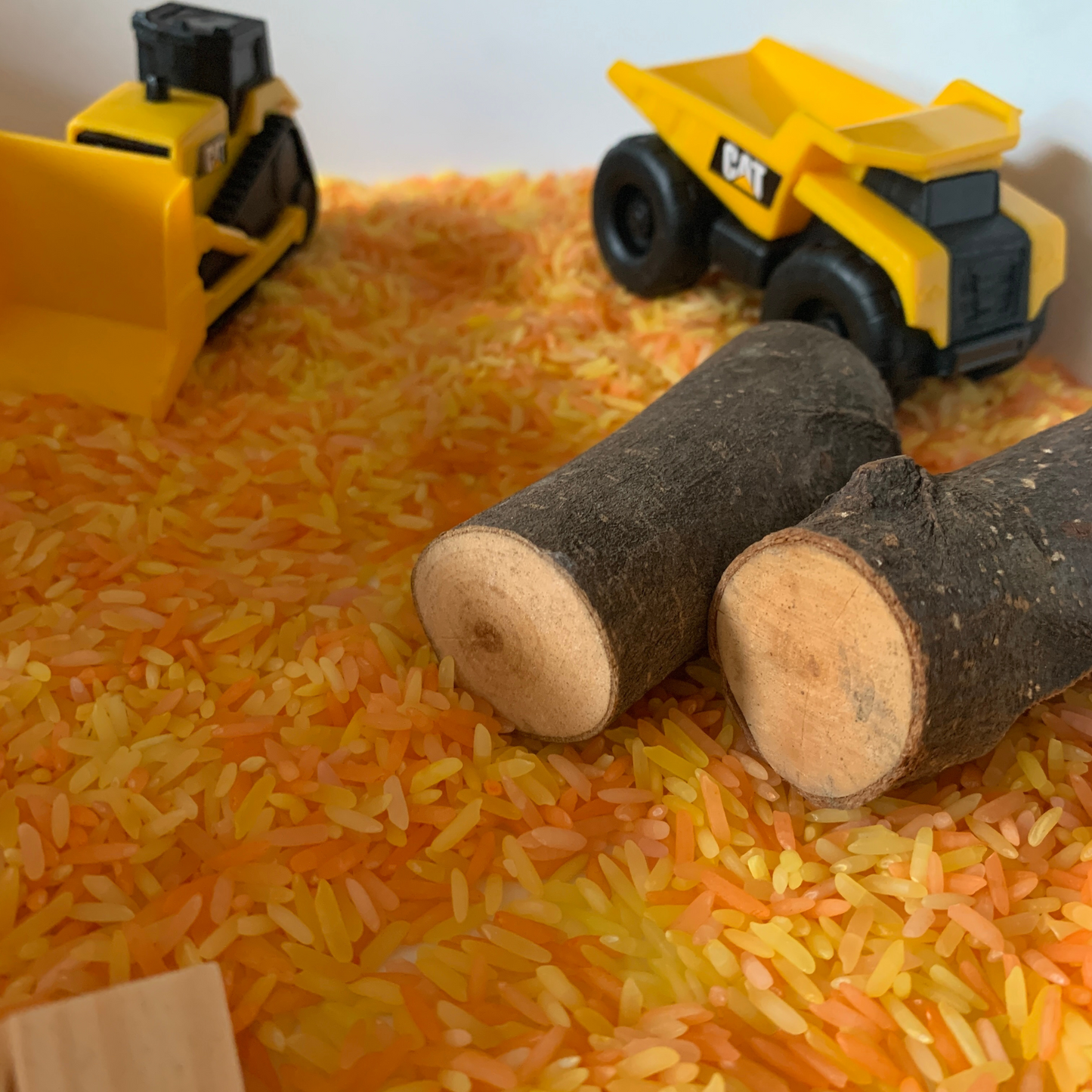 Kliederspel bouwplaats thema speelbox