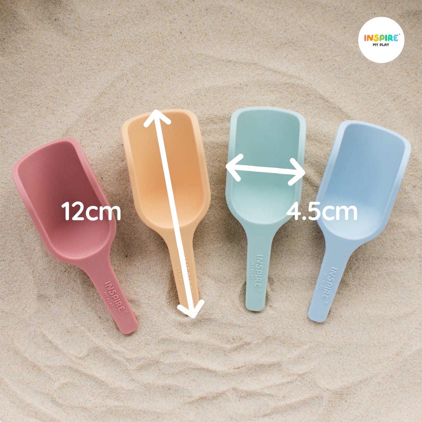 Mini Schepjes Set - 4 stuks - Inspire My Play - PlayTRAY