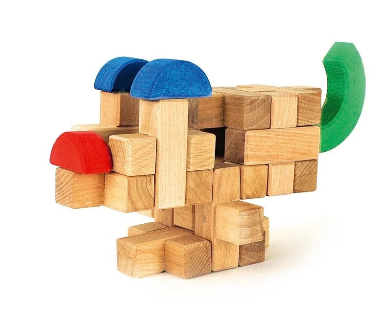 Bauspiel plus minus Blokken | 16 Stuks