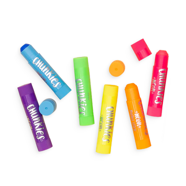 Ooly – Chunkies Stiften – Neon ( set van 6 )