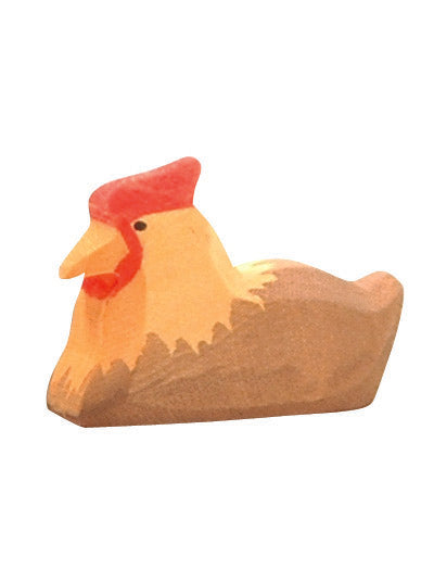 Ostheimer – Kip bruin liggend | 13122