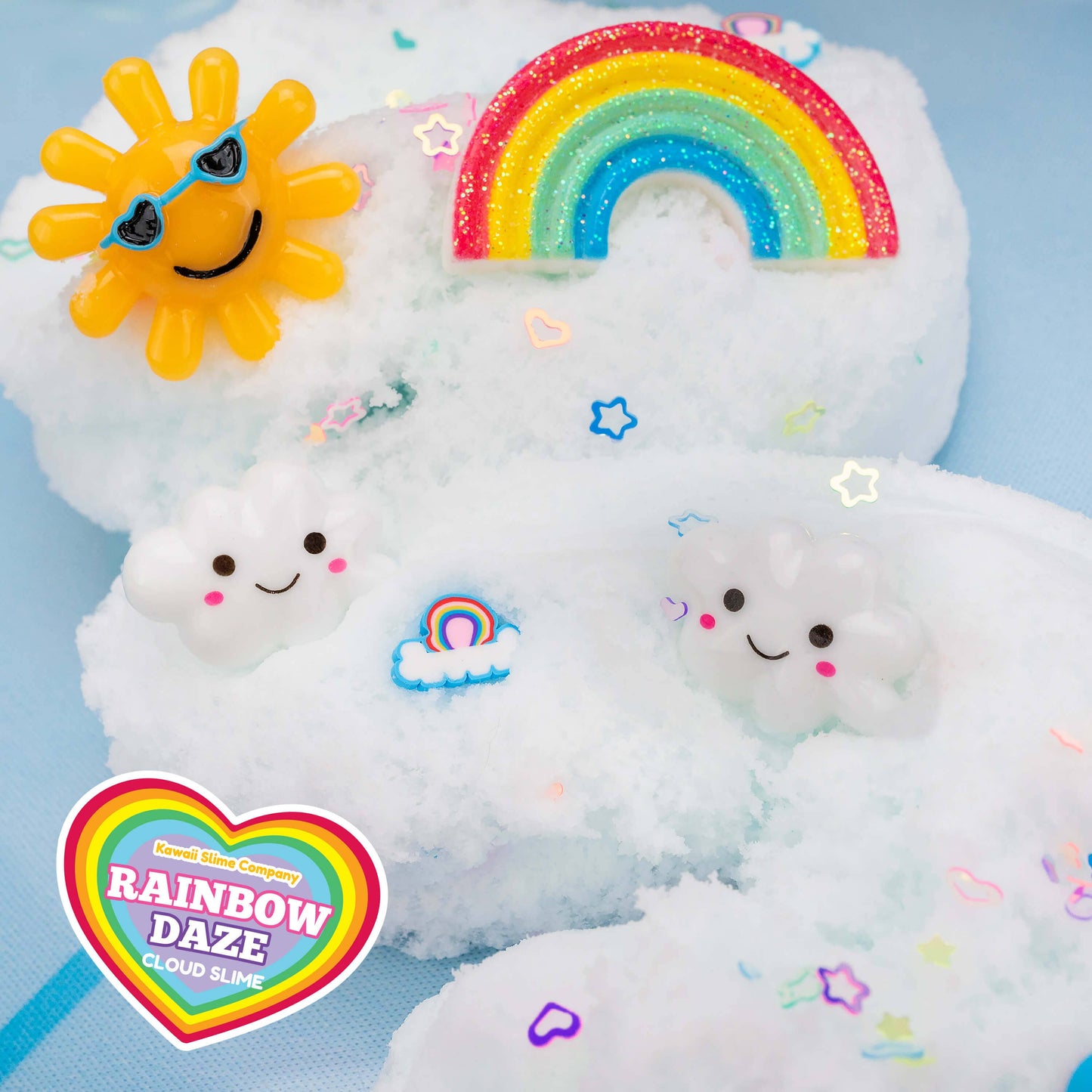 Regenboog Wolk Slijm
