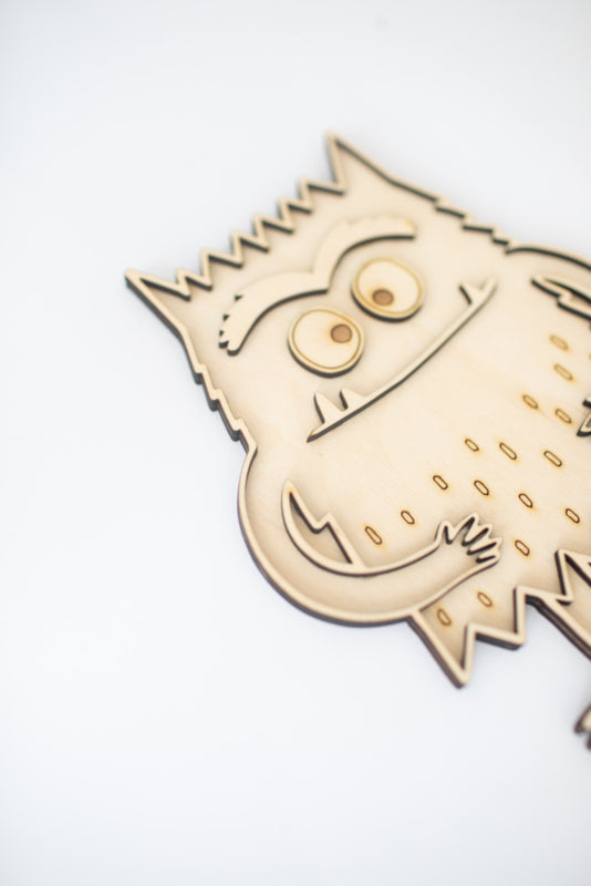 Vulvorm groot - Kleurenmonster