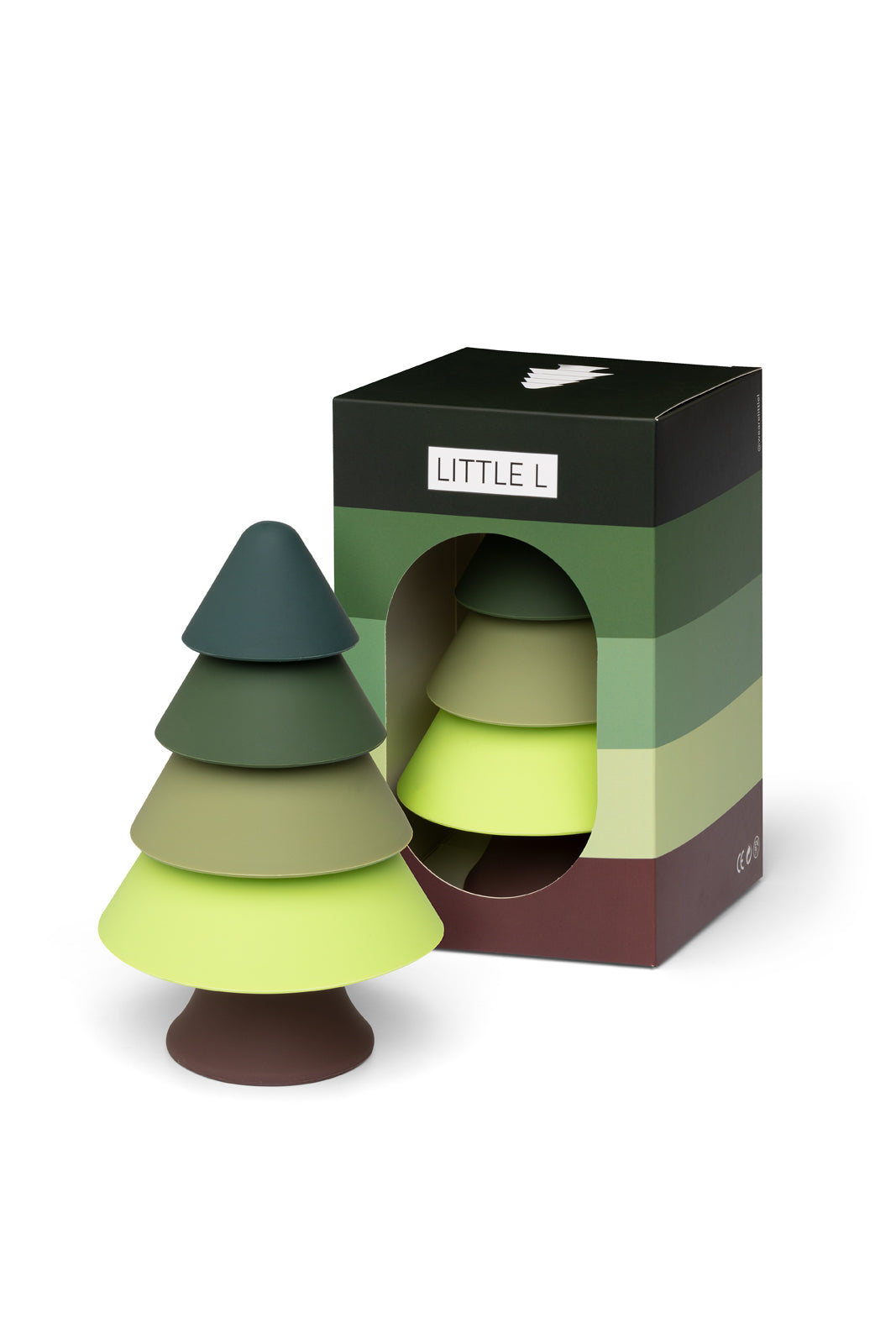 Little L – Stapeltoren Dennenboom – Groen