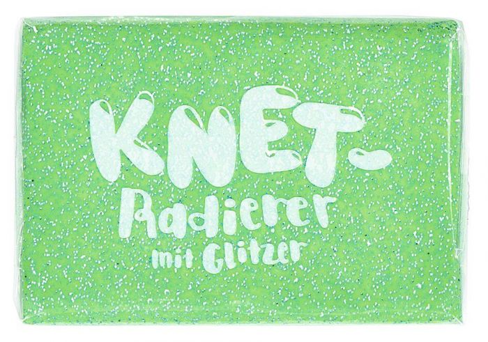 Kneedgum glitter - 4 kleuren
