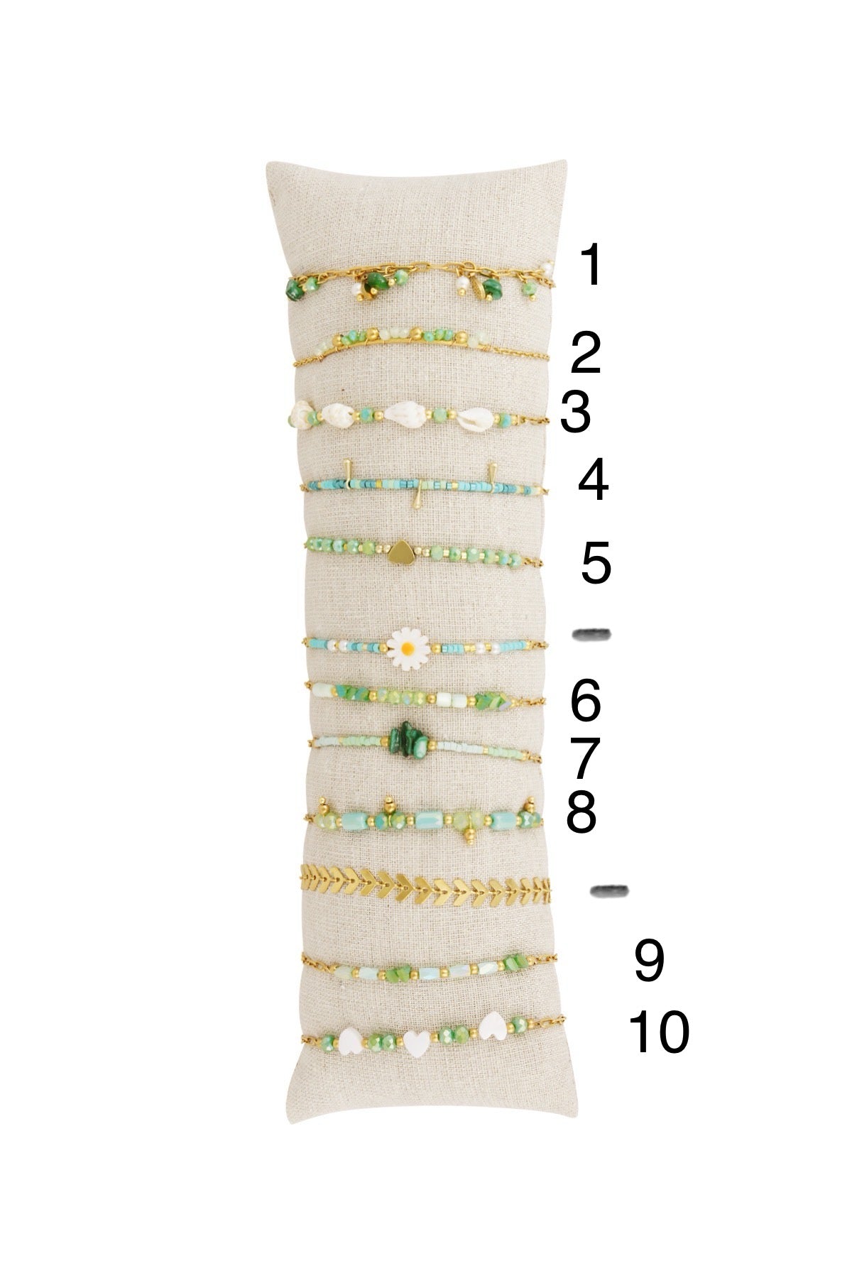 Mix and match - Bohemian groen