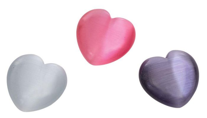 Natuursteen hart - 1 stuk