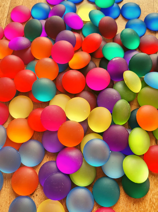 Bauspiel Glinsterstenen Mat – 1 stuk