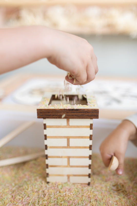 Schoorsteen Sint en Piet