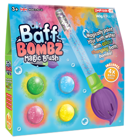 Toverstaf met 4 bruisballen