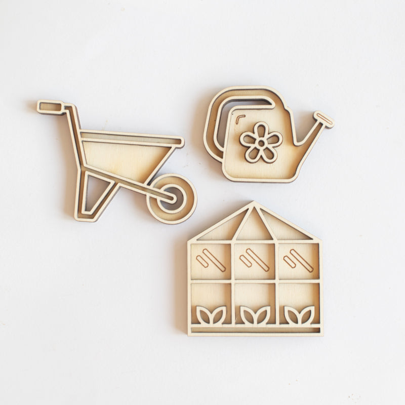 Speeltray miniset - Moestuin