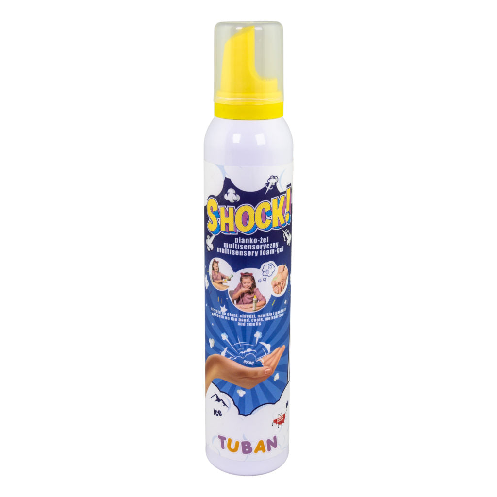 SHOCK! Ice – Multisensorische Schuimgel – 200 ml