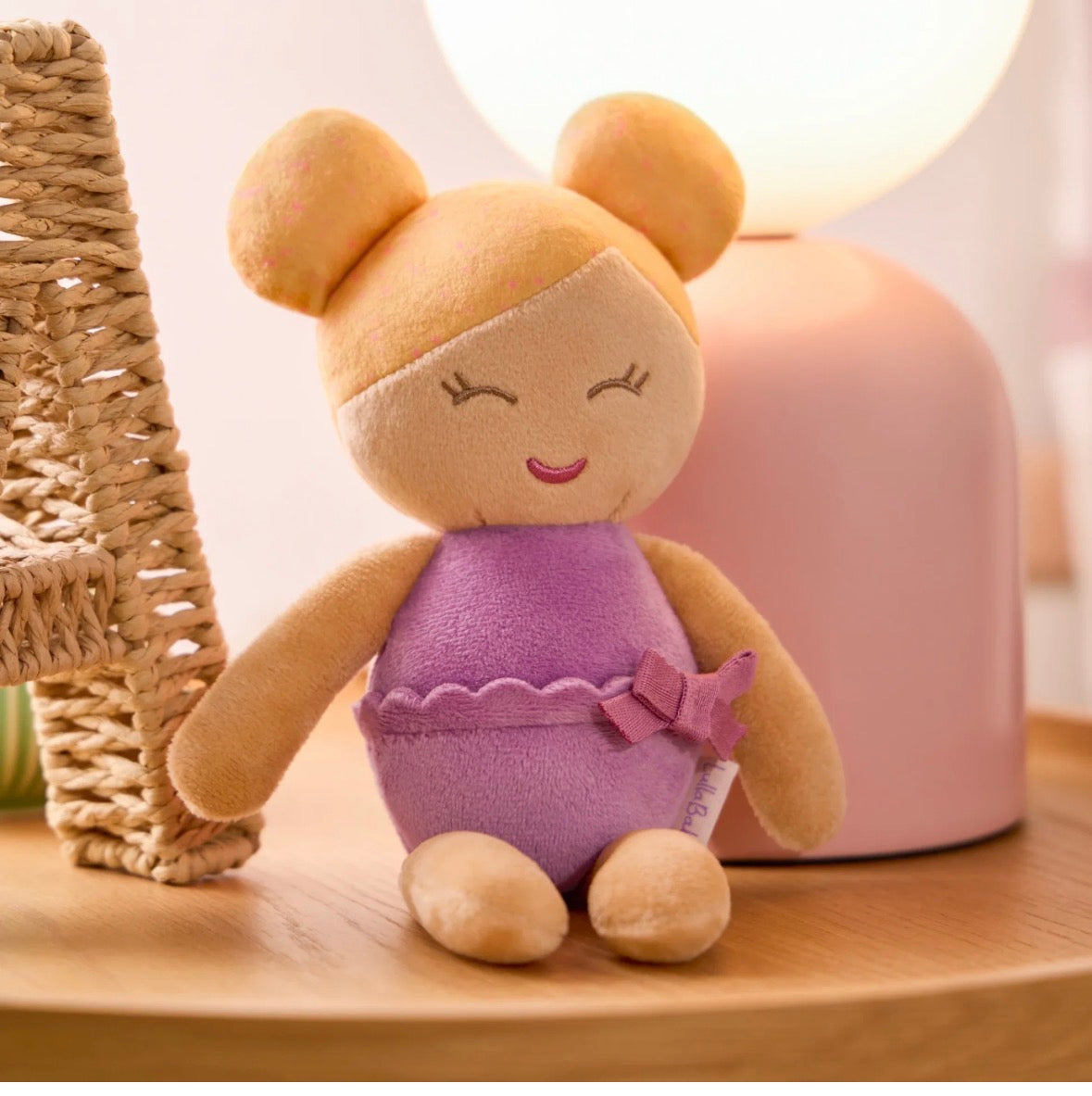 LullaBaby - Badpopje Blonde haren | 15cm