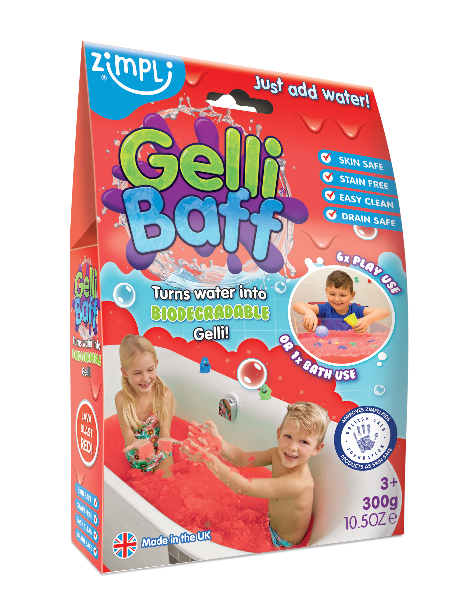 Zimpli Gelli - Rood of Blauw