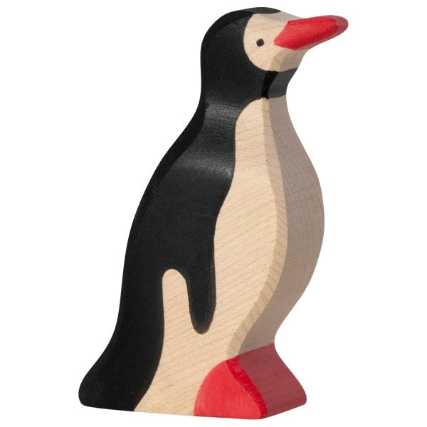 Holztiger Pinguin |Groot