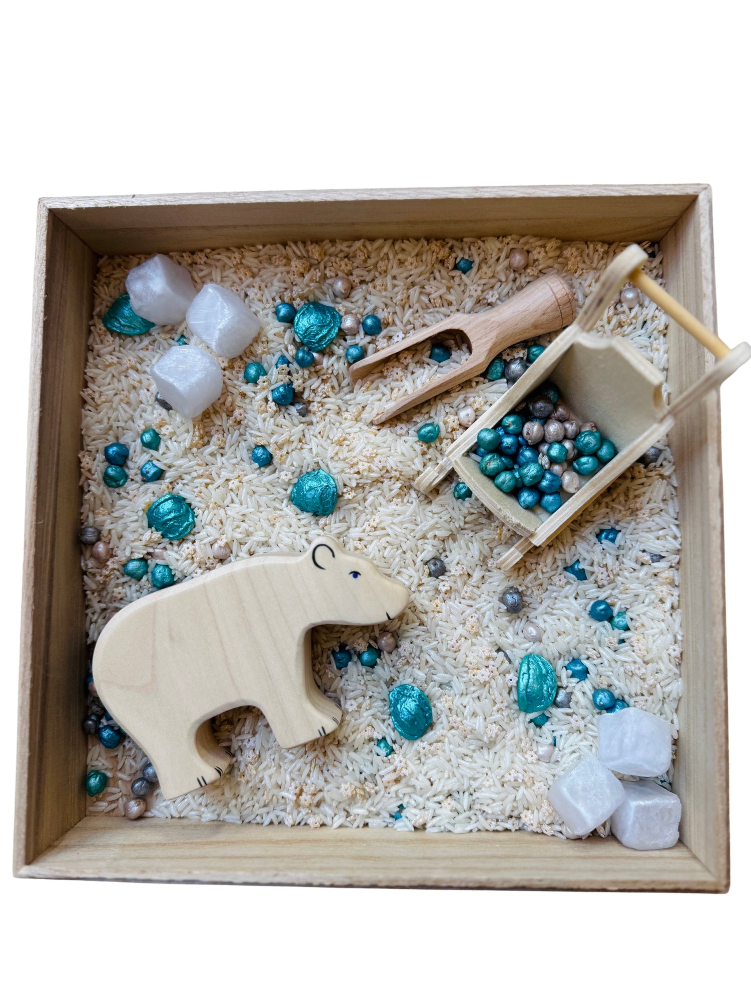 Sensorisch speelpakket Winter