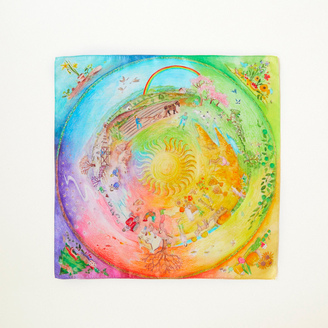 Sarah’s Silks – Speelzijde Round The Year op de boerderij | Mini