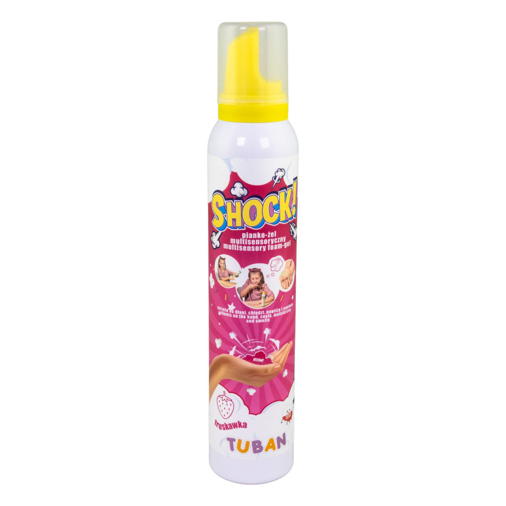 SHOCK! Aardbei – Multisensorische Schuimgel – 200 ml