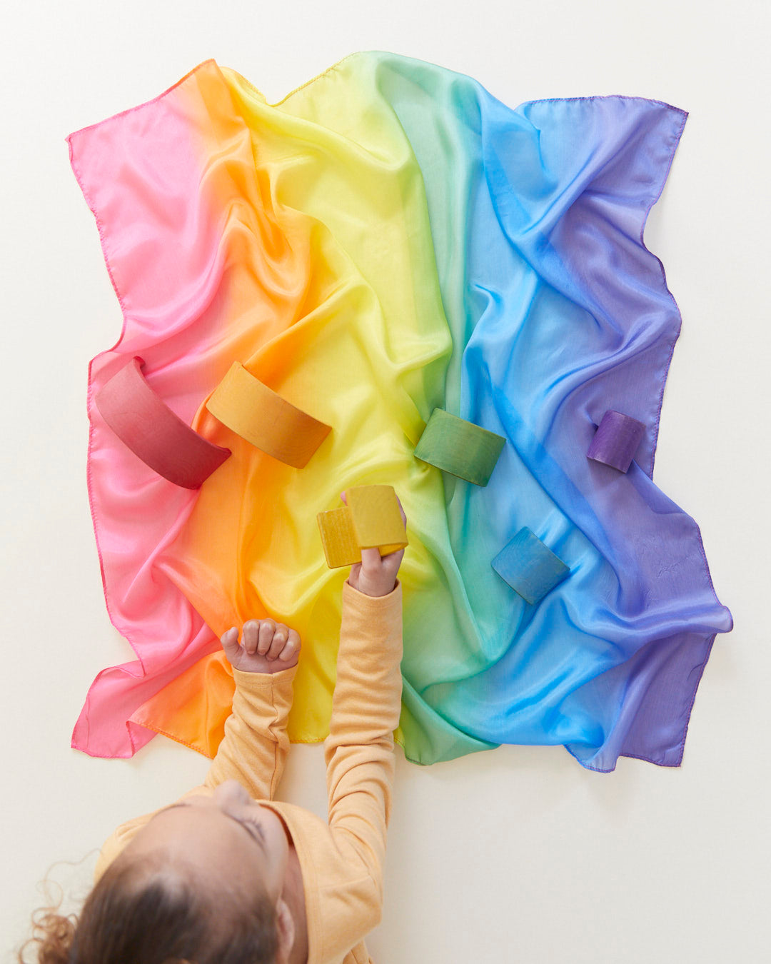 Speelzijde Enchanted | Regenboog (mini)