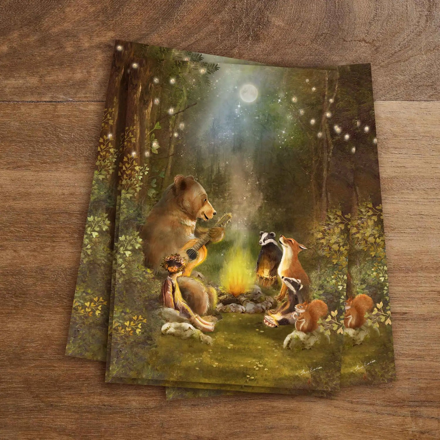 Campfire Song | Iris Esther - Ansichtkaart