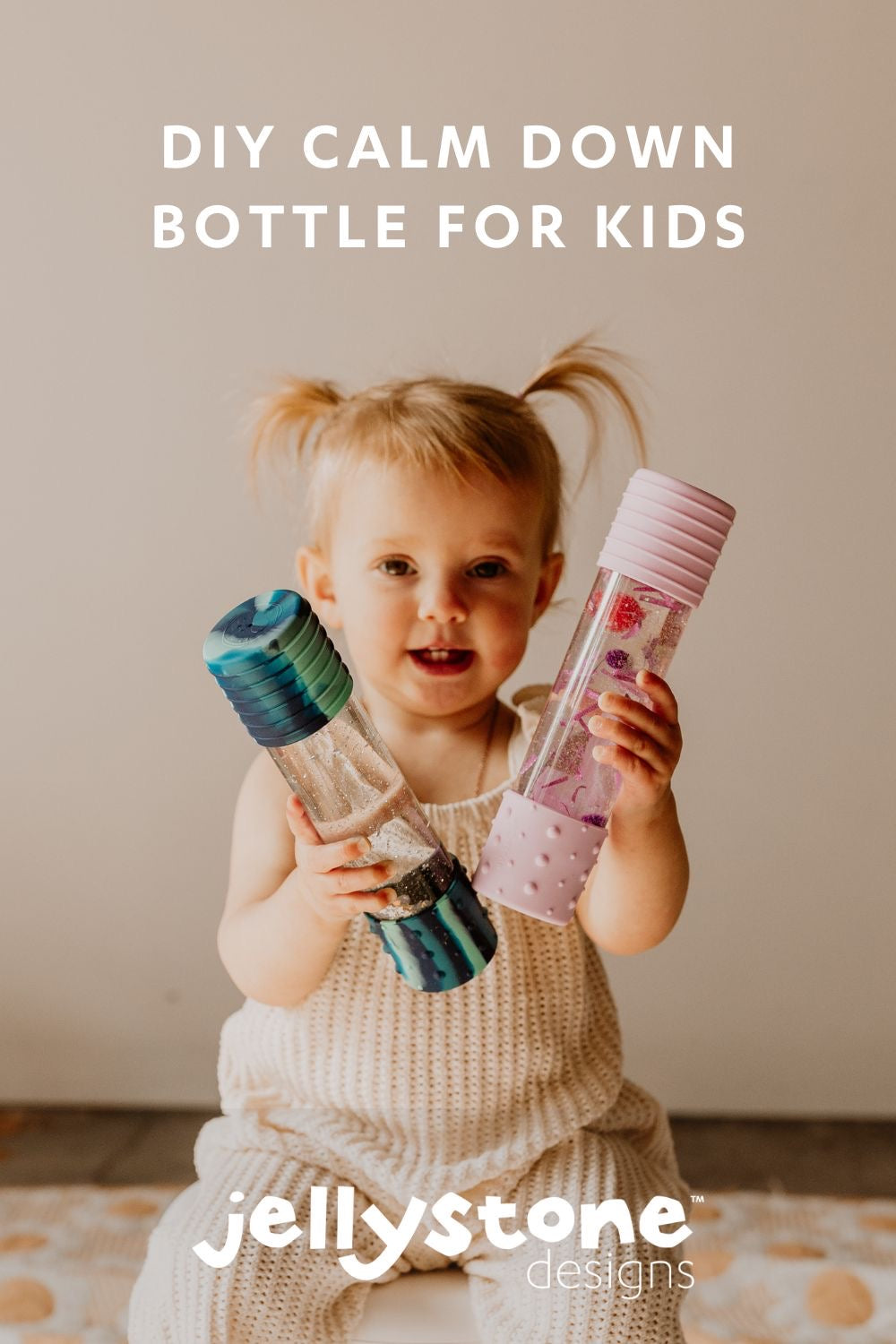 DIY Sensorische fles - Dino